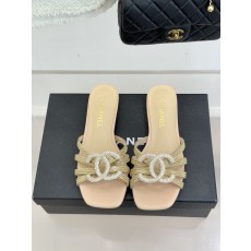 샤넬(CHANEL) 크리스탈 스퀘어토 샌들 신발