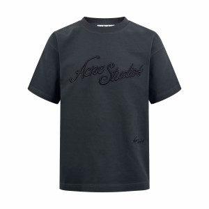 아크네 스튜디오(Acne Studios) 로고 자수 반팔 티셔츠 의류
