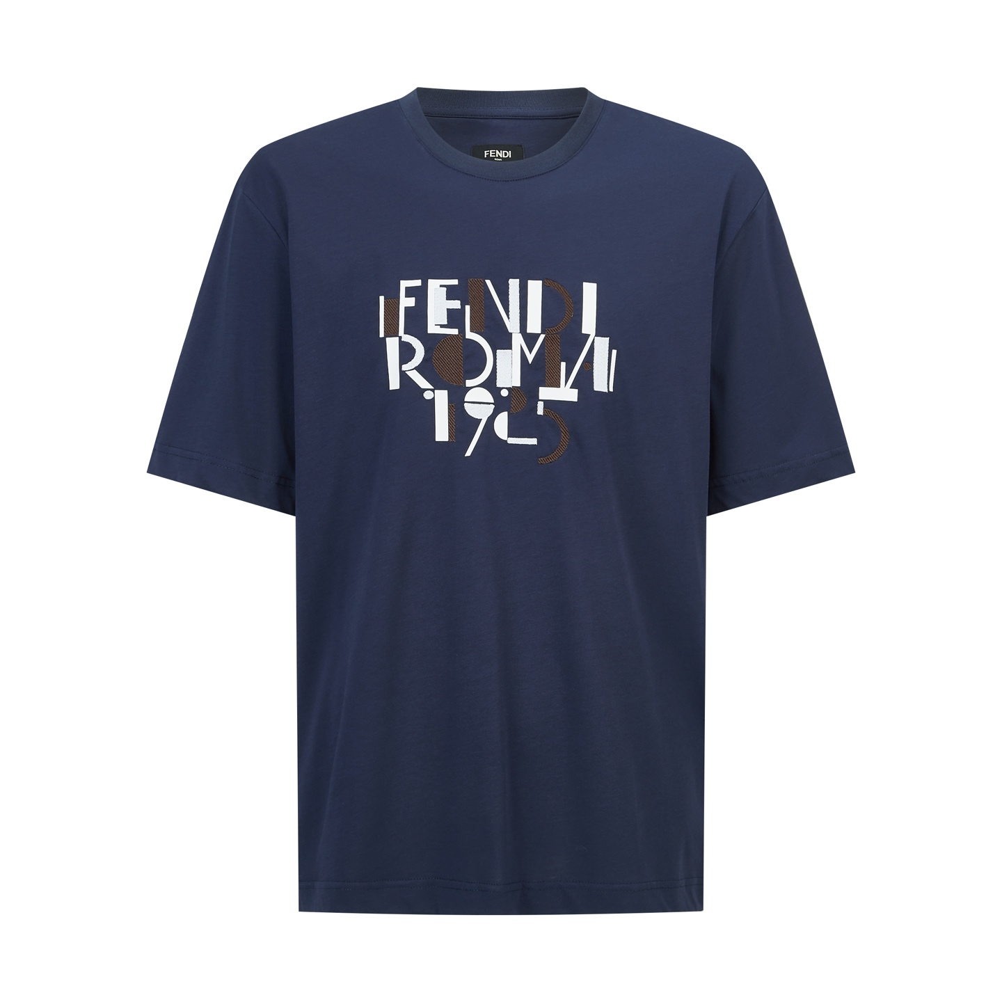 펜디(FENDI) 로마 1925 자수 로고 반팔 티셔츠 의류
