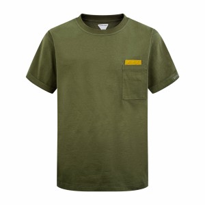 보테가 베네타(Bottega Veneta) 가죽 포켓 반팔 티셔츠 의류