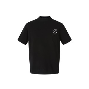 루이비통(LV) 로고 자수 니트 반팔 티셔츠 의류