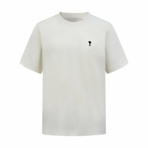 아미 파리(Ami Paris) 하트 프린트 반팔 티셔츠 의류