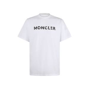 몽클레어 몽클레르(MONCLER) 로고 프린트 반팔 티셔츠 의류