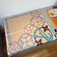 루이비통(LV) Duality 모노그램 실크 스카프 목도리 스카프