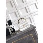 Chanel 샤넬 26C 진주 핸들 트위드 백 (쉐이크 화이트) 숄더백 가방 스몰