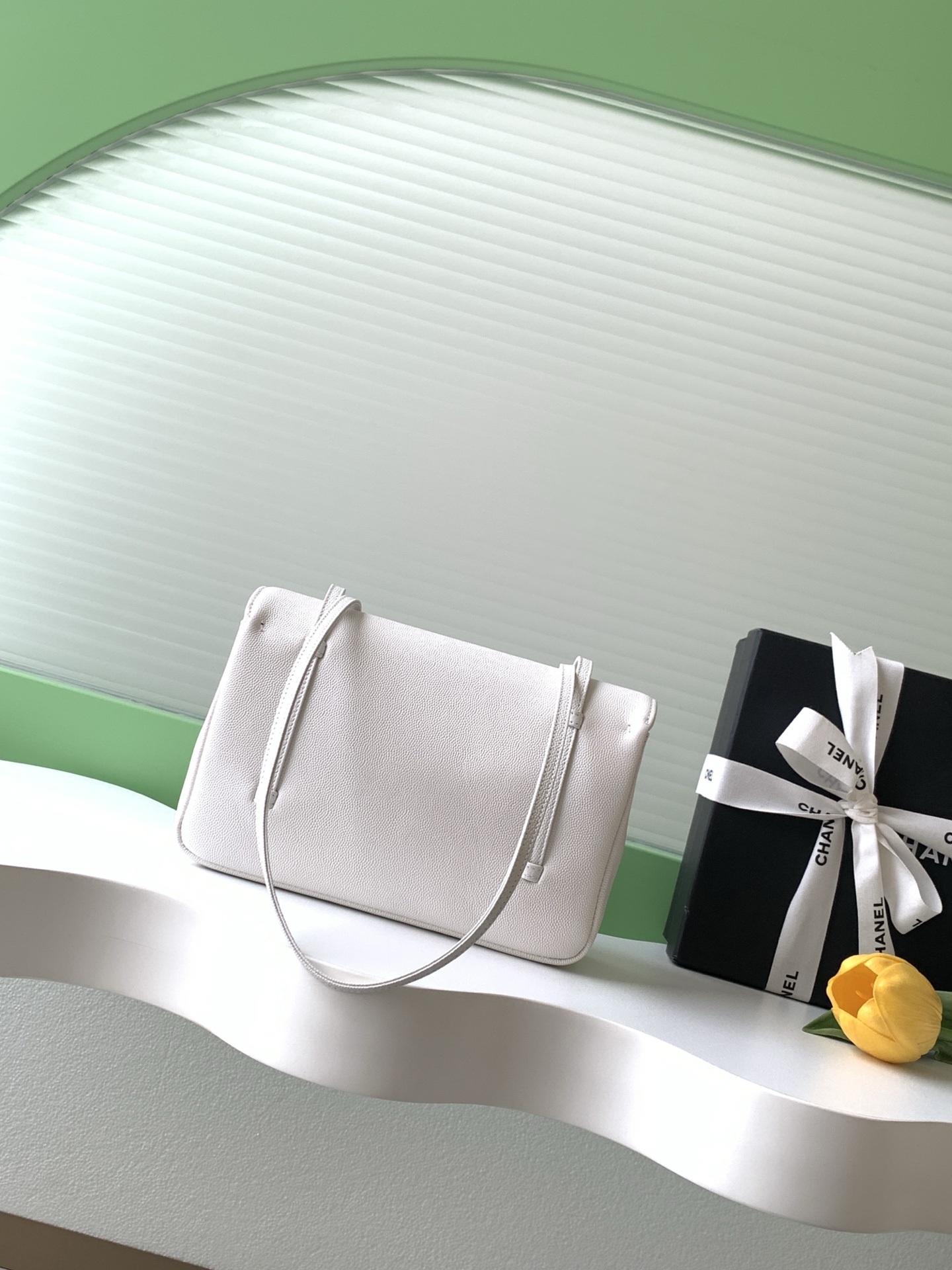 Chanel 샤넬 26P 프레피 코코(Preppy Coco) 플랩백 (캐비어) 숄더백 가방