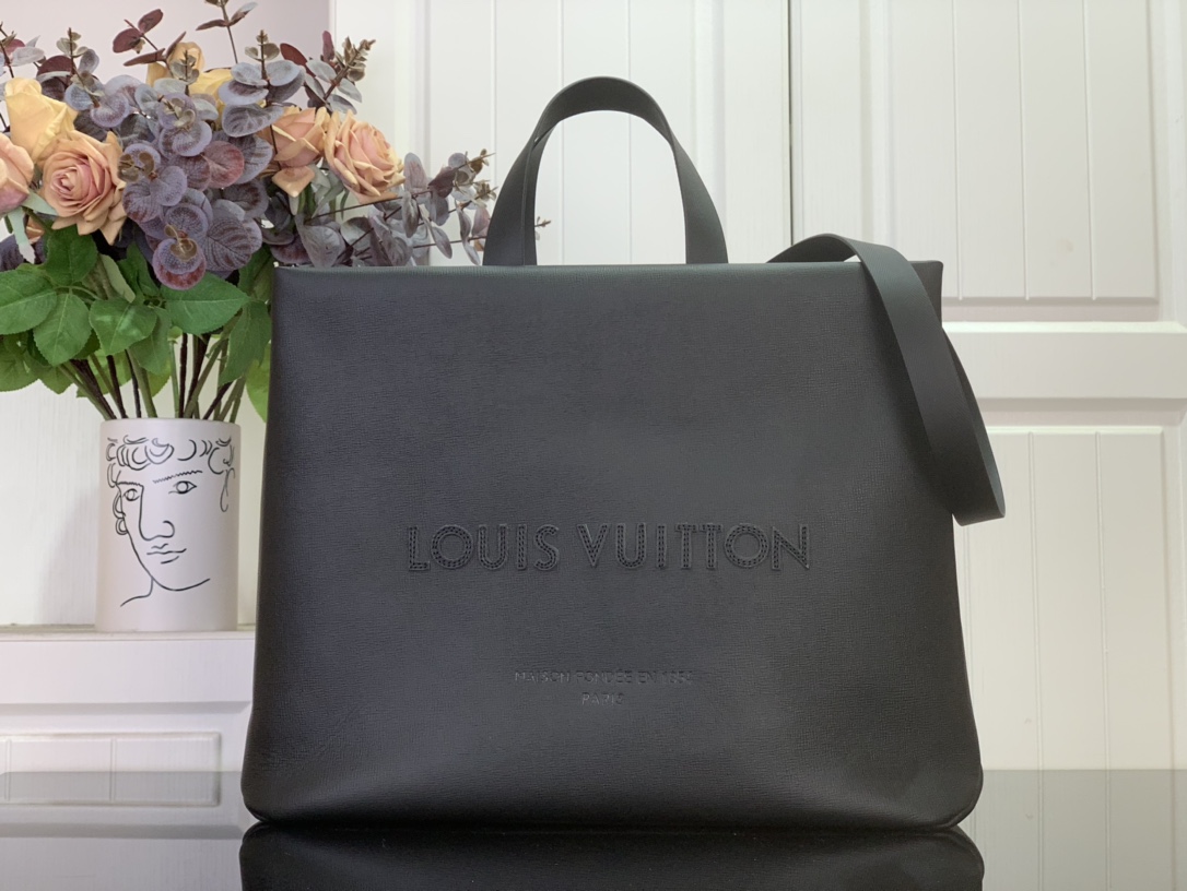 LV 루이비통 SHOPPER Tote 쇼퍼 대형(Large) 핸드백 (블랙) 가방 라지