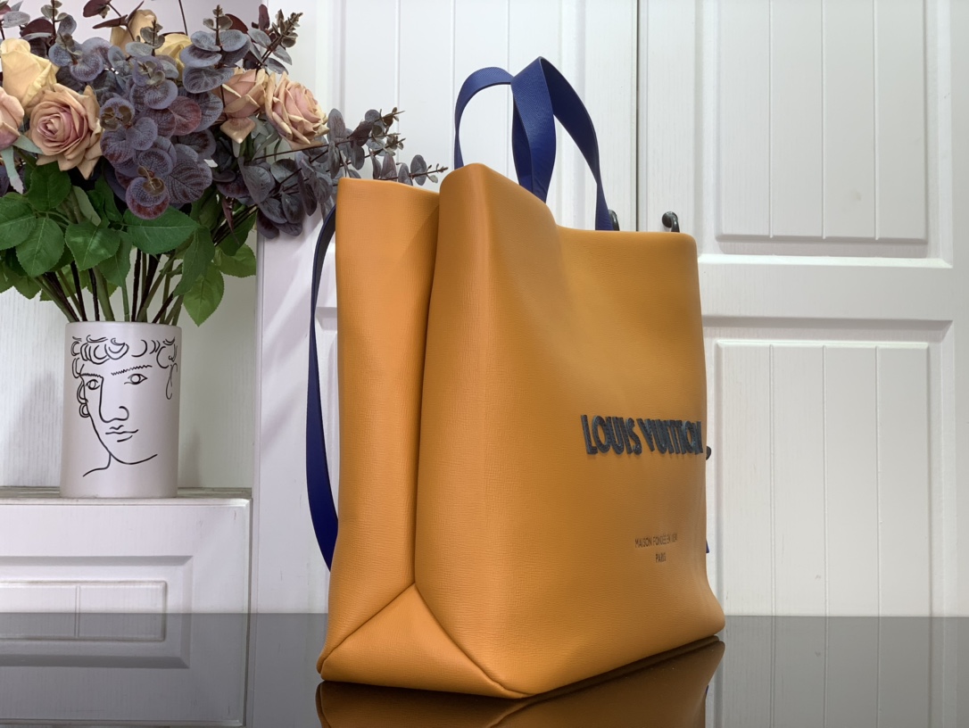 LV 루이비통 SHOPPER TOTE 쇼퍼 토트백 중형 가방 (옐로우) 미디움