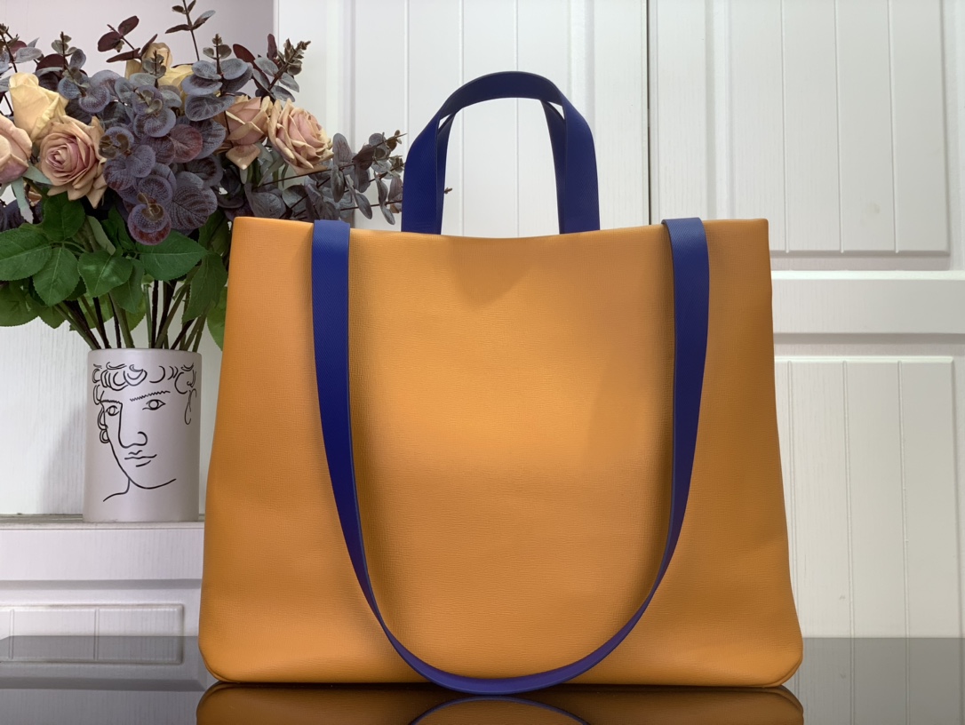 LV 루이비통 SHOPPER TOTE 쇼퍼 토트백 중형 가방 (옐로우) 미디움