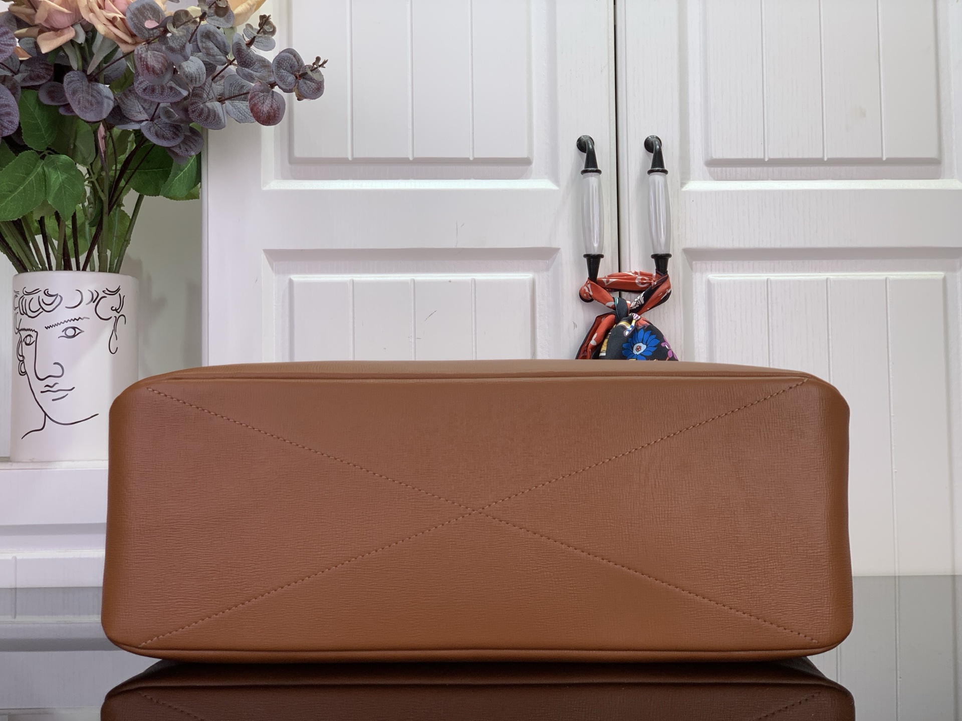 LV 루이비통 SHOPPER TOTE 쇼퍼 토트백 중형 가방 (브라운) 미디움