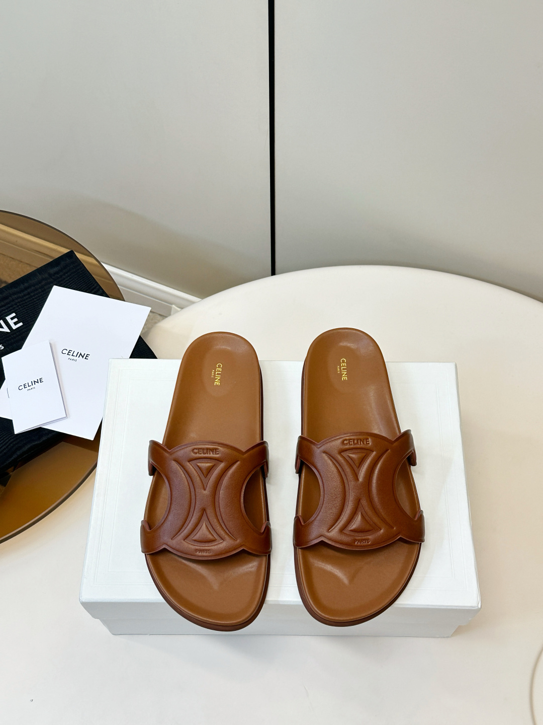 셀린느(CELINE) 트리오페 슬리퍼 신발