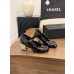샤넬(CHANEL) 메리제인 굽 슈즈 신발