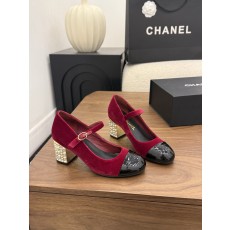샤넬(CHANEL) 메리제인 굽 슈즈 신발