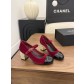 샤넬(CHANEL) 메리제인 굽 슈즈 신발