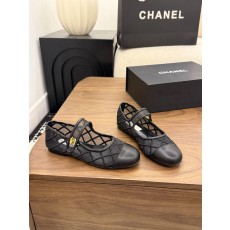샤넬(CHANEL) 메쉬 메리제인 플랫 슈즈 신발