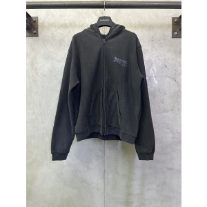 발렌시아가(BALENCIAGA) 그래피티 로고 후드 집업 의류