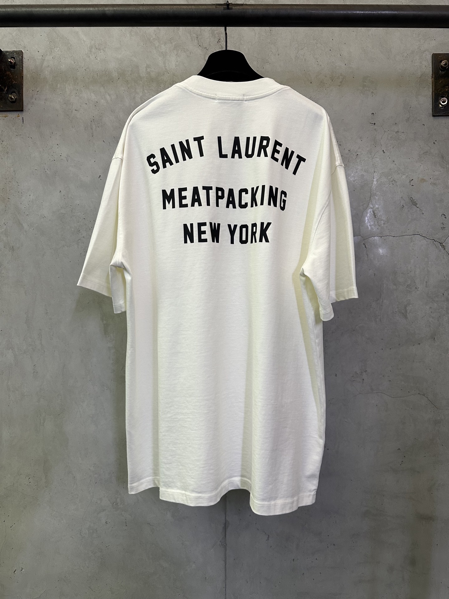 생로랑(Saint Laurent) 뉴욕 레터링 반팔 티셔츠 의류