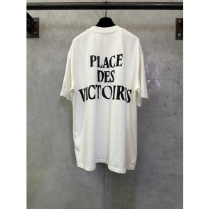 아미(Ami) 하트 레터링 프린트 반팔 티셔츠 의류