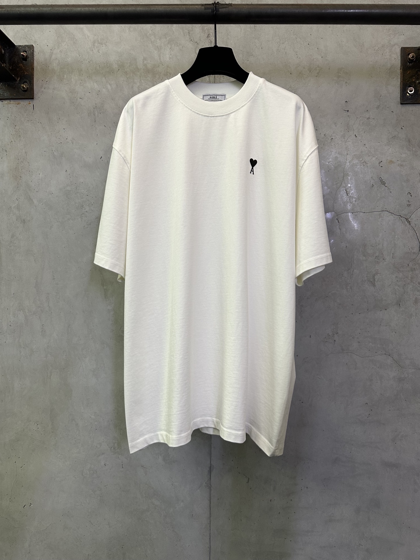 아미(Ami) 하트 레터링 프린트 반팔 티셔츠 의류