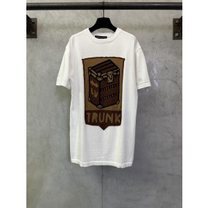 루이비통(LV) 플로럴 자카드 니트 반팔 티셔츠 의류