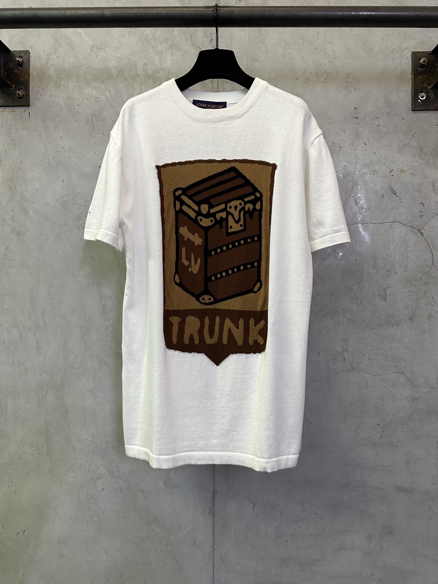 루이비통(LV) 플로럴 자카드 니트 반팔 티셔츠 의류