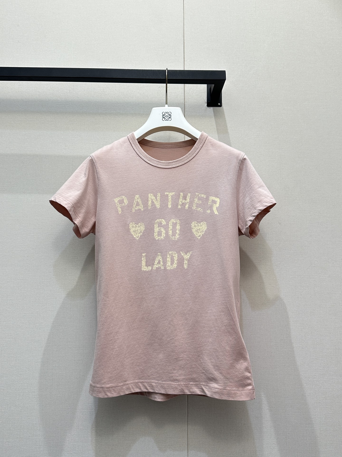 발렌티노(Valentino) 배색 레터링 반팔 티셔츠 의류