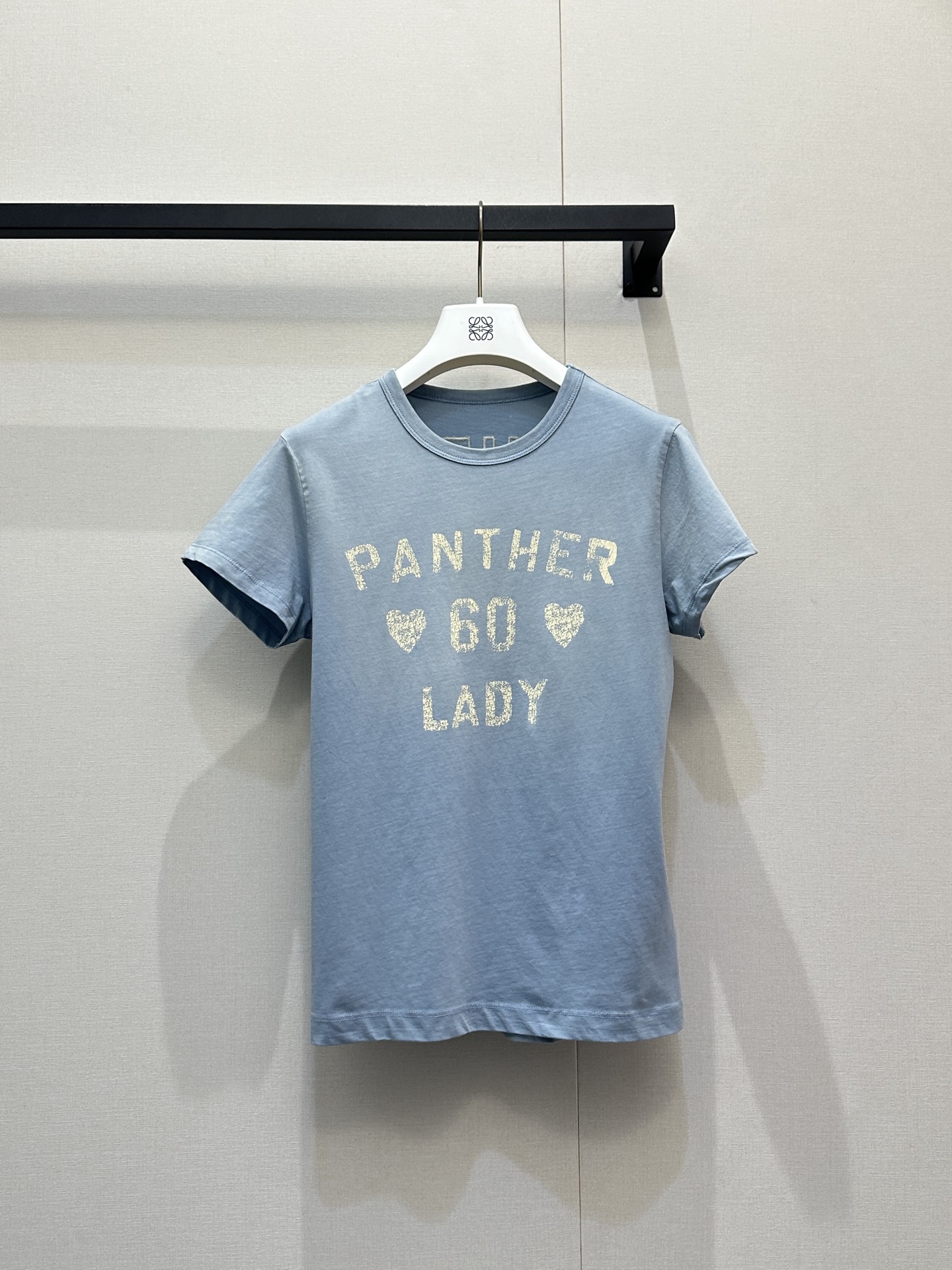 발렌티노(Valentino) 배색 레터링 반팔 티셔츠 의류