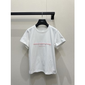 알렉산더 왕(Alexander Wang) 로고 엠보 반팔 티셔츠 의류