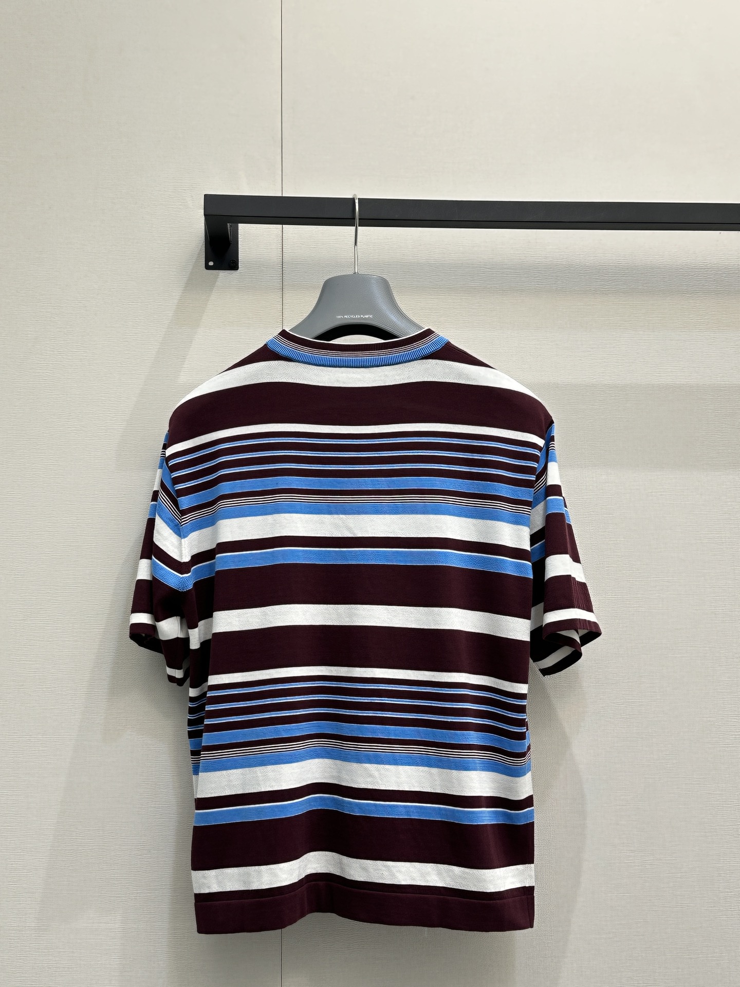 Prada 프라다 그라데이션 스트라이프 반팔 니트 의류