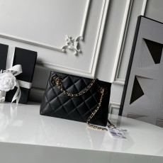 Chanel 샤넬 컬렉션 스몰 쇼핑백 숄더백 가방(램스킨) AS6248