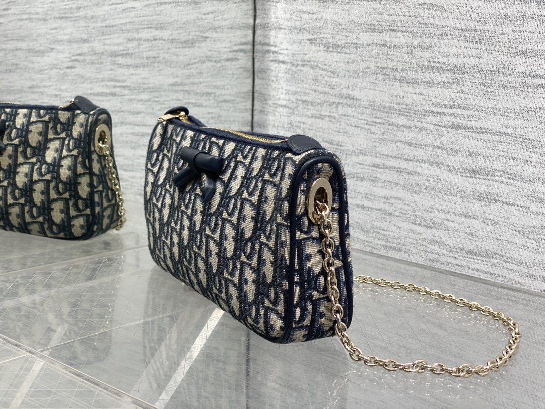 Dior CD 디올 오블리크 리본 체인백 가방