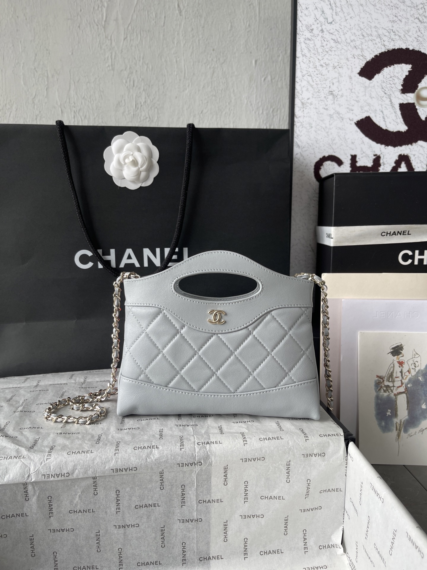 Chanel 샤넬 24C mini 31 bag 미니 31백 가방 (AP3656)