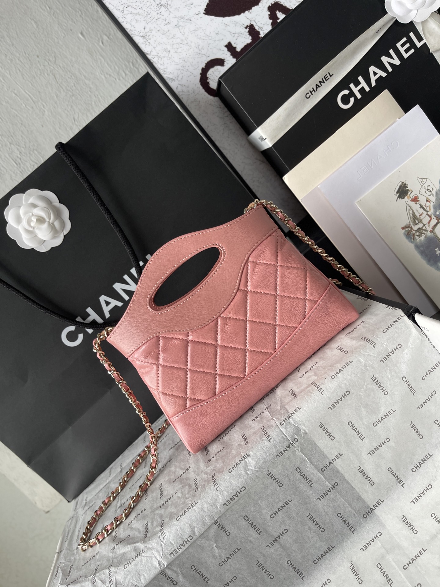 Chanel 샤넬 24C mini 31 bag 미니 31백 가방 (AP3656)