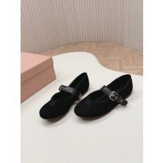 미우미우(MIU MIU) 메리제인 발레리나 플랫슈즈 신발