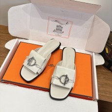 에르메스(HERMES) 버클 장식 슬리퍼 신발