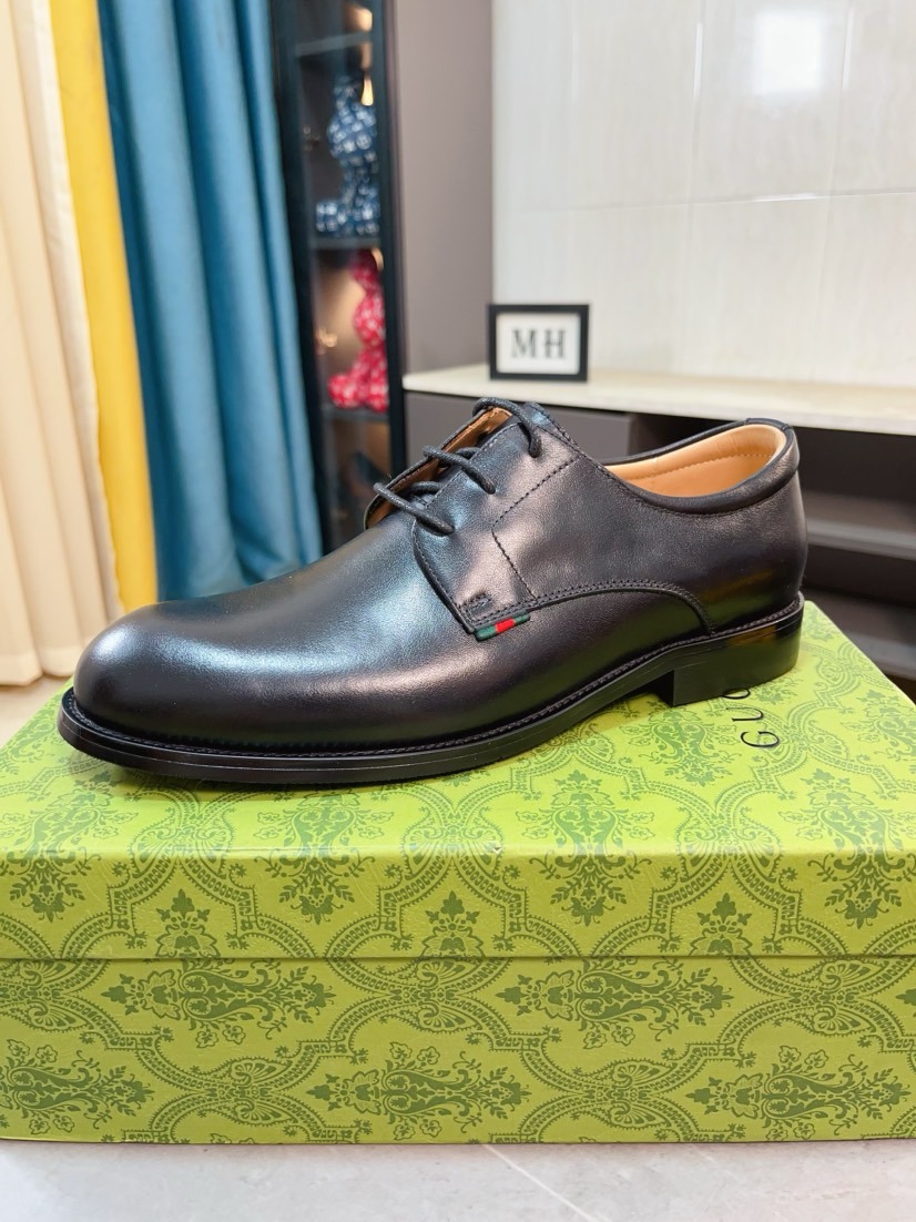 구찌(GUCCI) 이탈리아 최상급 소가죽 클래식 슈즈 구두 신발