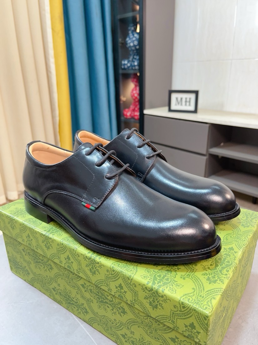 구찌(GUCCI) 이탈리아 최상급 소가죽 클래식 슈즈 구두 신발