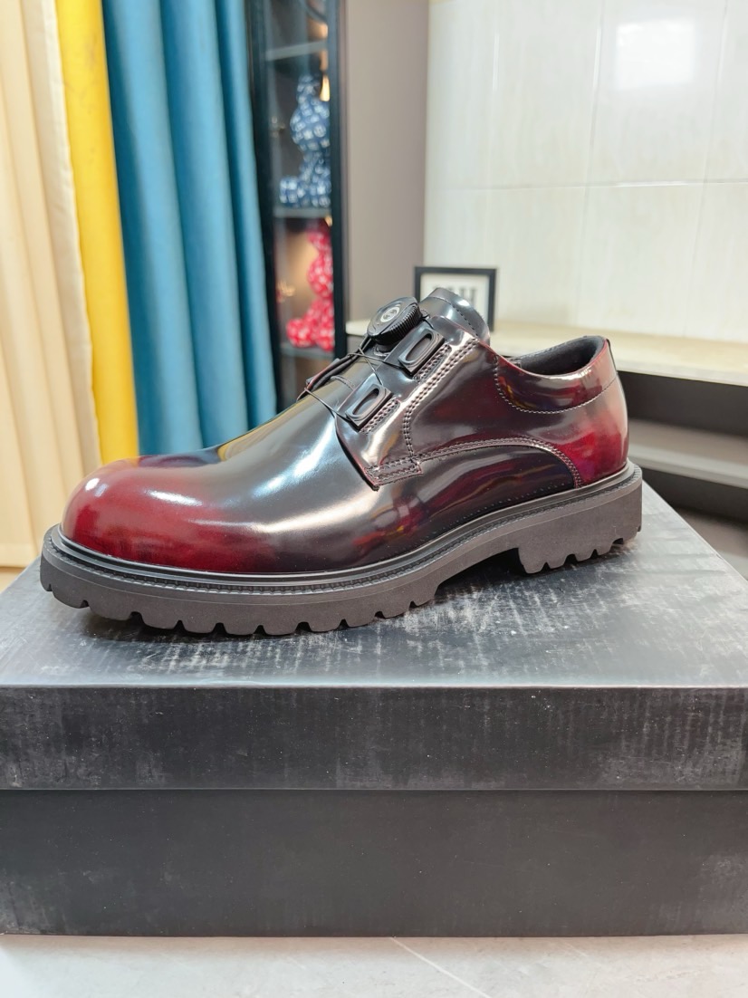 프라다(PRADA) 프리미엄 에어솔 카프스킨 슈즈 구두 신발