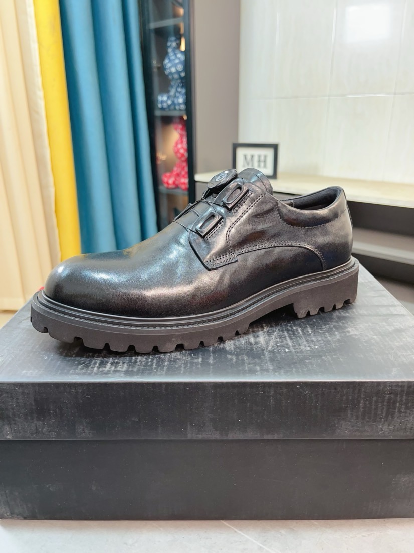 프라다(PRADA) 프리미엄 에어솔 카프스킨 슈즈 구두 신발