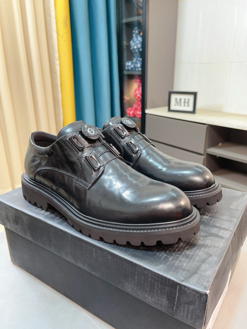 프라다(PRADA) 프리미엄 에어솔 카프스킨 슈즈 구두 신발