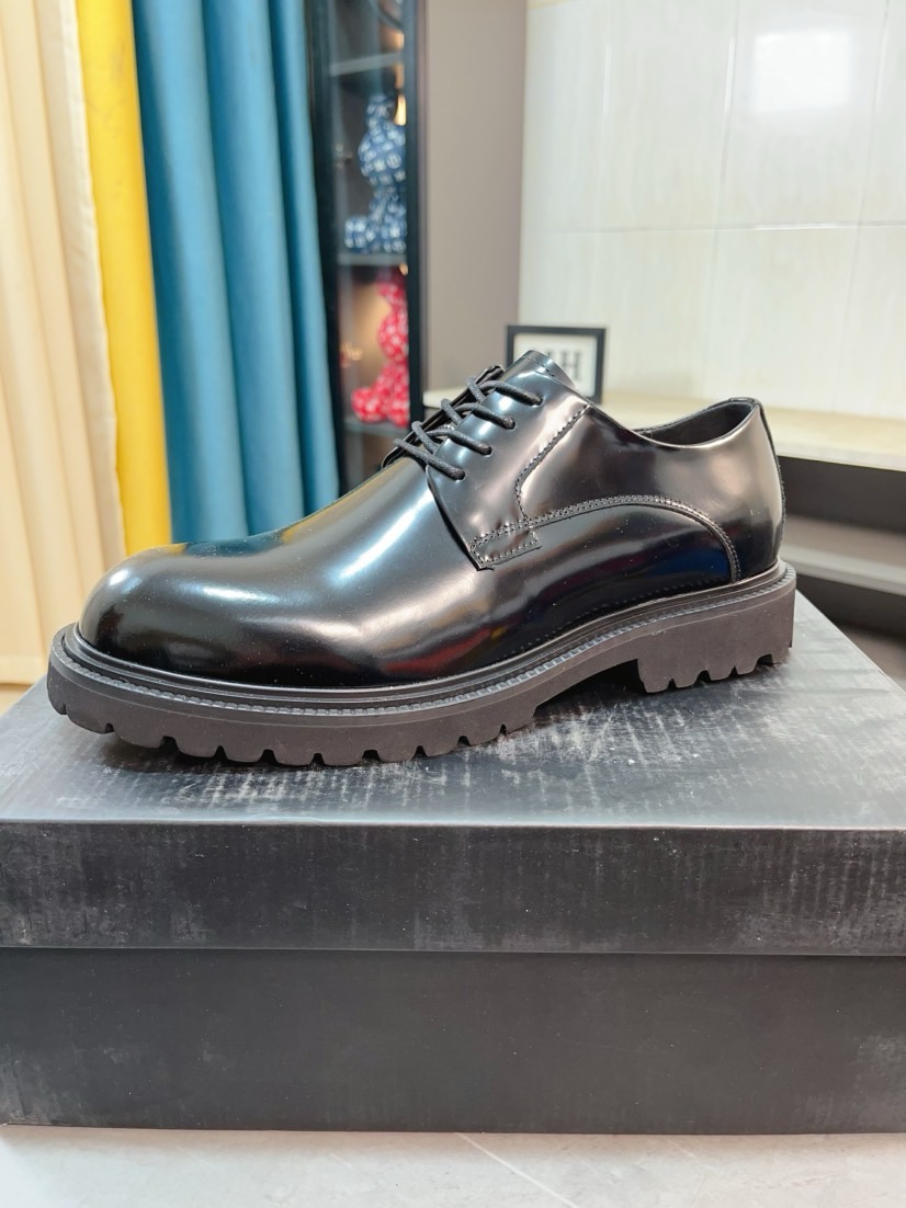 프라다(PRADA) 프리미엄 에어솔 카프스킨 슈즈 구두 신발