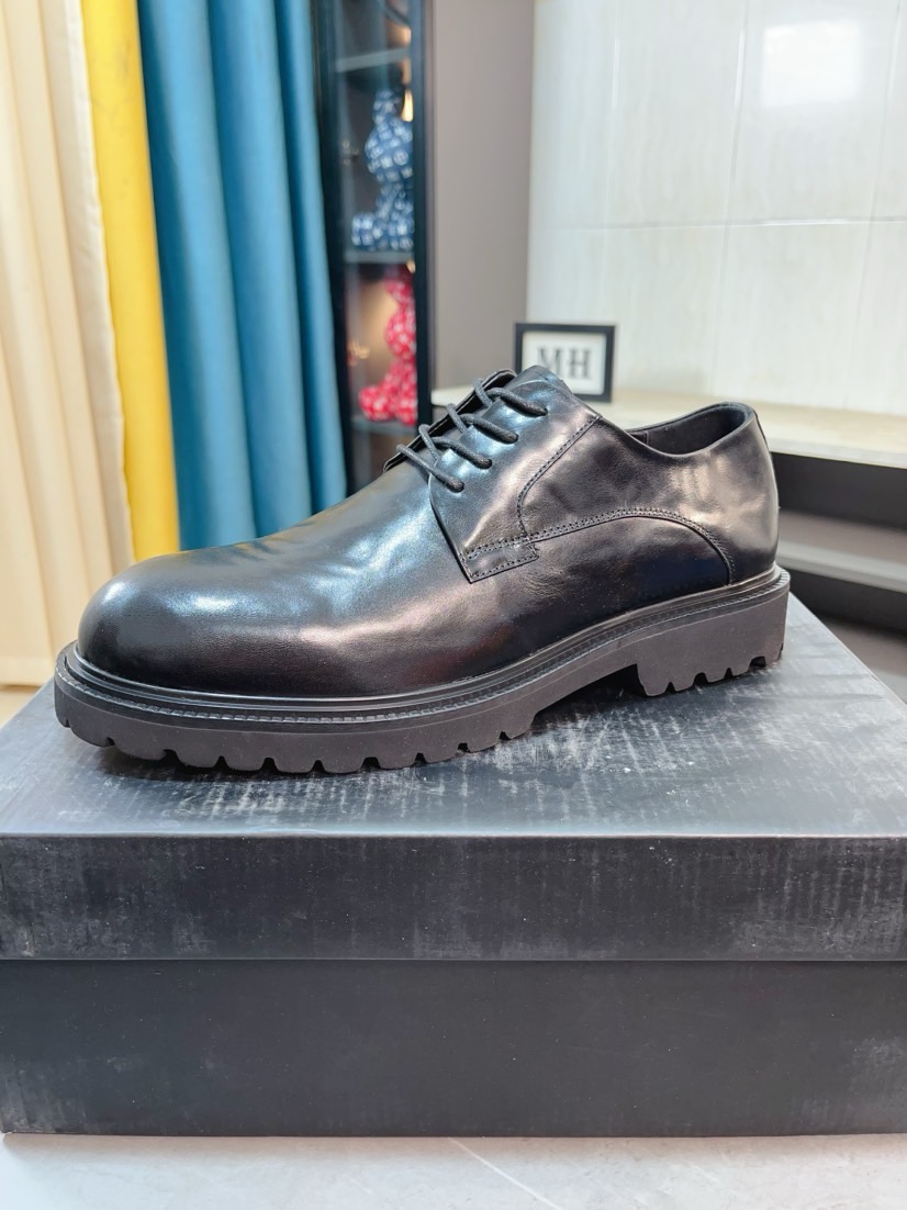 프라다(PRADA) 프리미엄 에어솔 카프스킨 슈즈 구두 신발