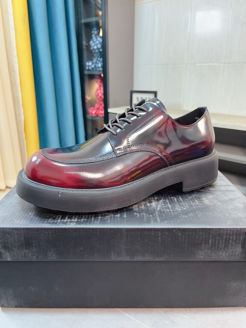 프라다(PRADA) 프리미엄 에어솔 카프스킨 슈즈 구두 신발