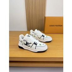 루이비통(LV)  프린트 믹스 소재 스니커즈 신발