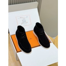 에르메스(Hermes) Job 하이탑 스웨이드 로퍼 구두 신발