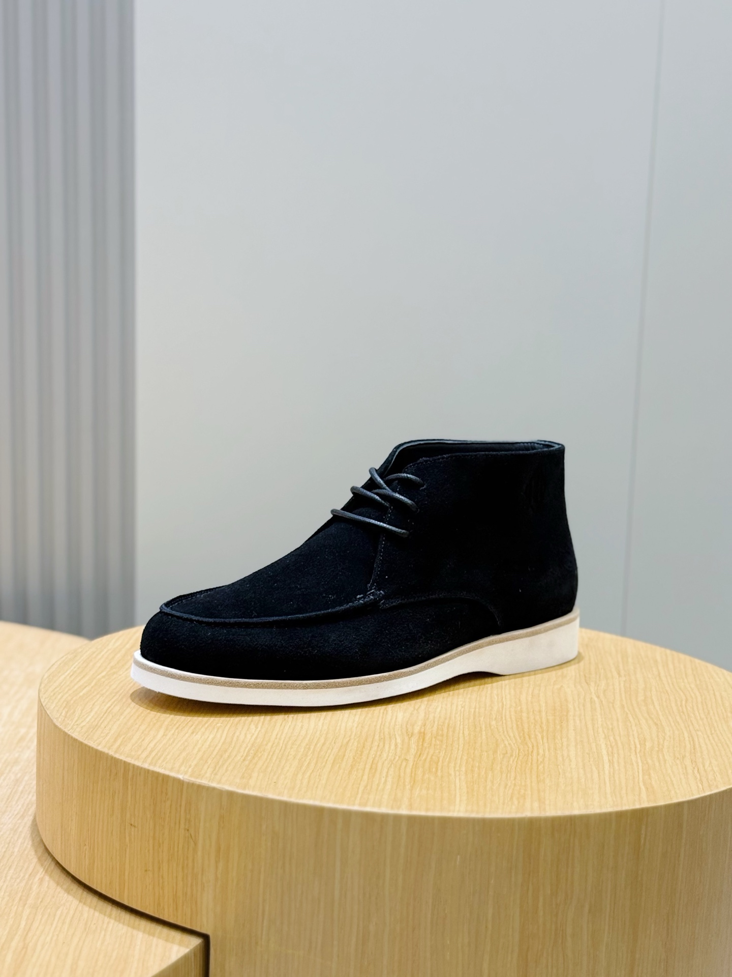 에르메스(Hermes) Job 하이탑 스웨이드 로퍼 구두 신발