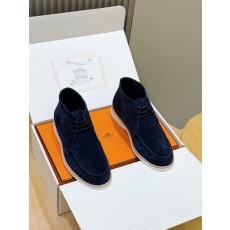 에르메스(Hermes) Job 하이탑 스웨이드 로퍼 구두 신발