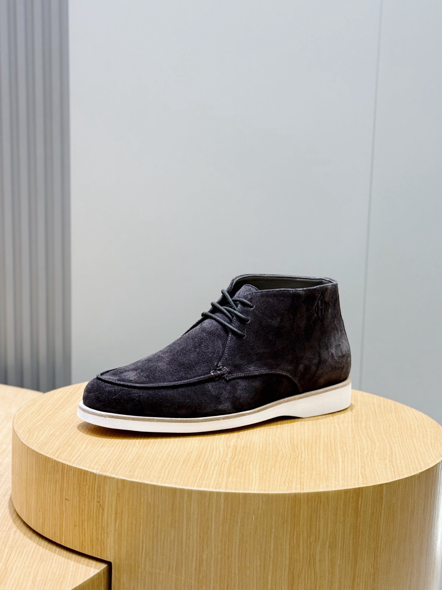 에르메스(Hermes) Job 하이탑 스웨이드 로퍼 구두 신발