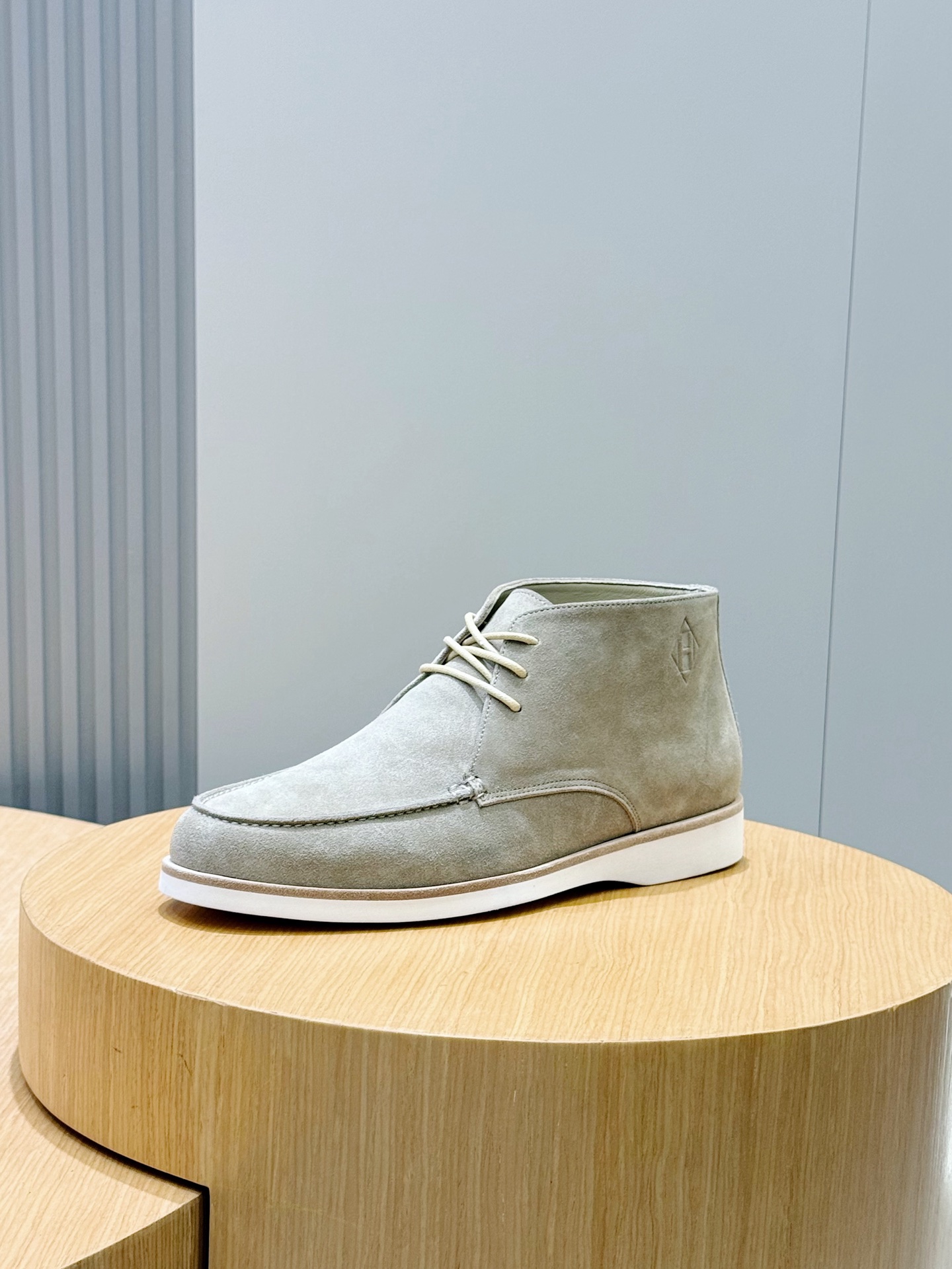 에르메스(Hermes) Job 하이탑 스웨이드 로퍼 구두 신발