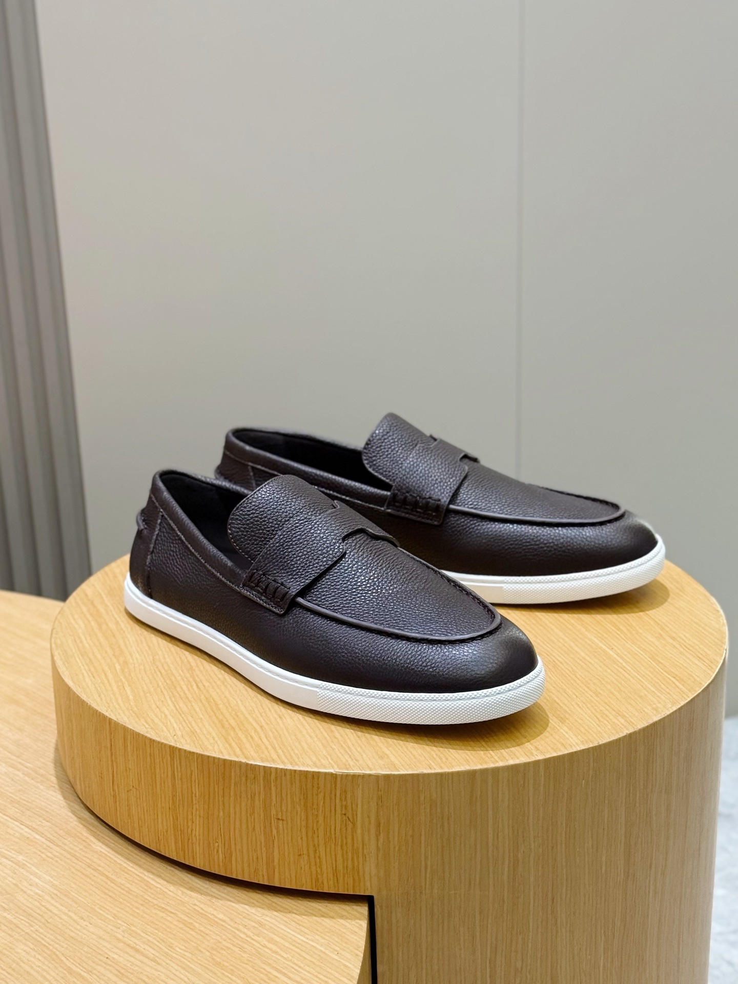 에르메스(Hermes) Freestyle 엡송 카프스킨 로퍼 구두 신발